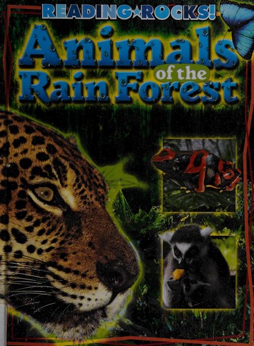 Animals of the rain forest by Dana Sadan cover