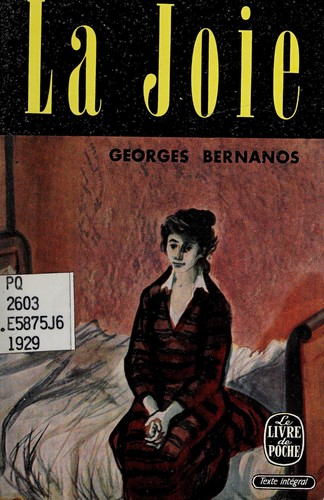 La joie by Georges Bernanos cover