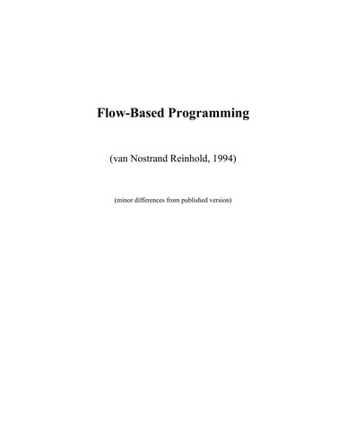 Flow-based programming