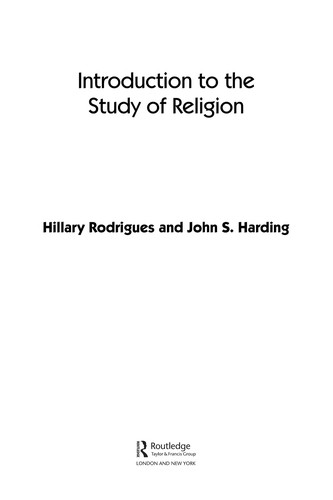 Introduction to the study of religion