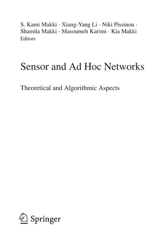 Sensor and Ad-Hoc Networks by S. Kami Makki cover