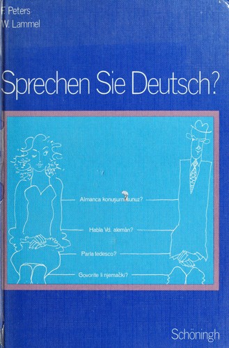 Sprechen sie deutsch? by Felicitas Peters cover