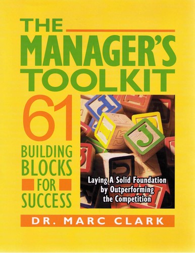 The manager's toolkit