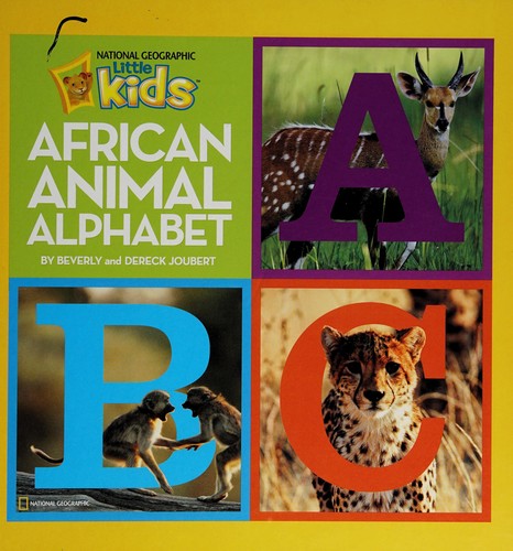 African animal alphabet by Beverly Joubert cover