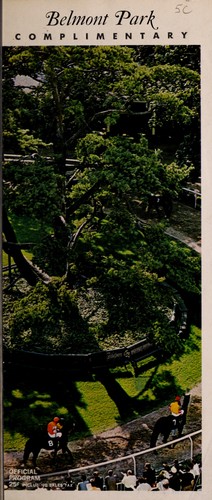 Belmont Park complimentary official program