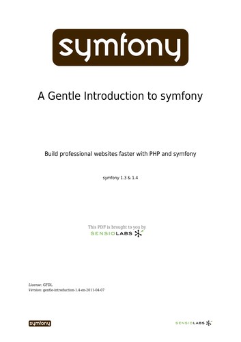 A gentle introduction to Symfony