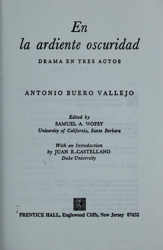 En la ardiente oscuridad