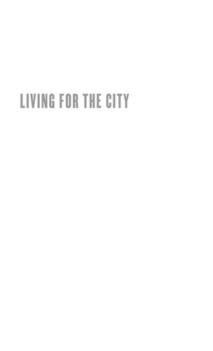 Living for the city