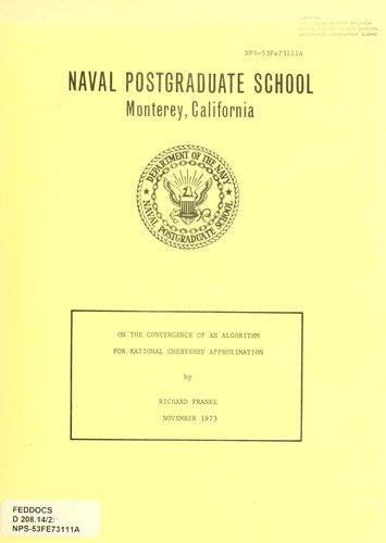On the convergence of an algorithm for rational Chebyshev approximation