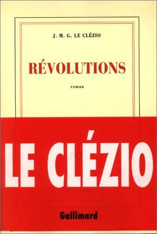 Révolutions by J. M. G. Le Clézio cover