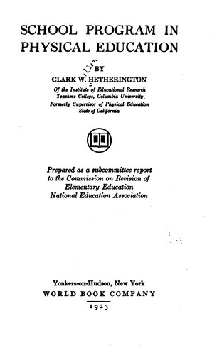 School program in physical education