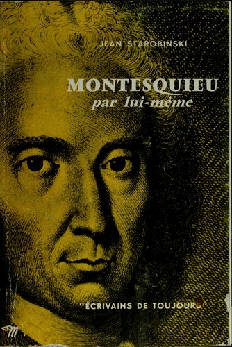 Montesquieu par lui-même by Charles-Louis de Secondat baron de La Brède et de Montesquieu cover