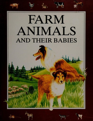 Farm animals and their babies by Roberto Piumini cover