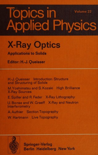 X-ray optics