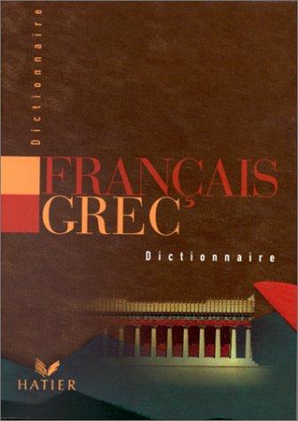 Dictionnaire français-grec by Berthaud cover