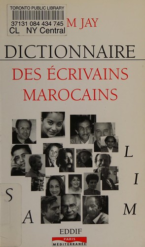 Dictionnaire des écrivains marocains by Salim Jay cover