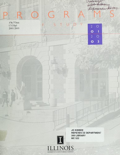 Programs of study
