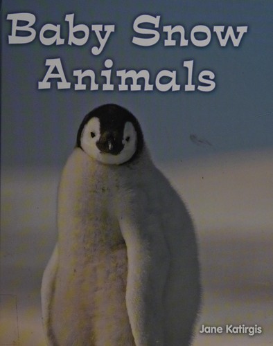 Baby snow animals