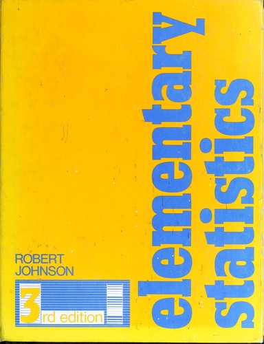 Elementary Statistics