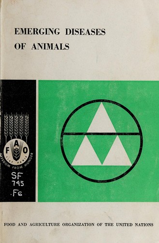 Emerging diseases of animals by Veterinary Research Institute. cover