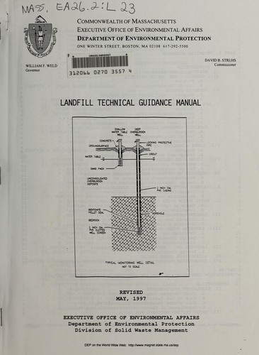Landfill technical guidance manual
