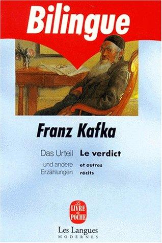 Le Verdict et autres récits, édition bilingue (allemand/français) by Franz Kafka cover