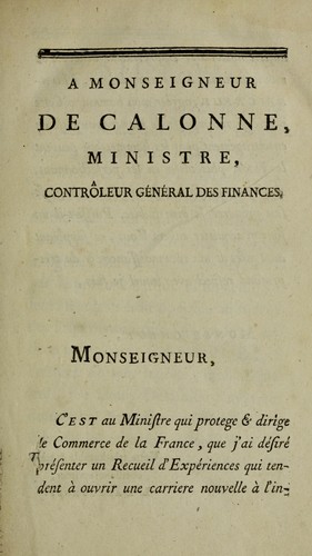 Recueil de procédés et d'expériences sur les teintures solides