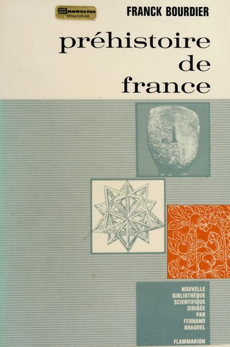 Préhistoire de France by Franck Bourdier cover
