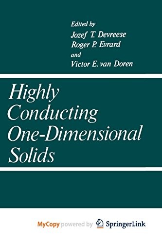 Highly Conducting One-Dimensional Solids