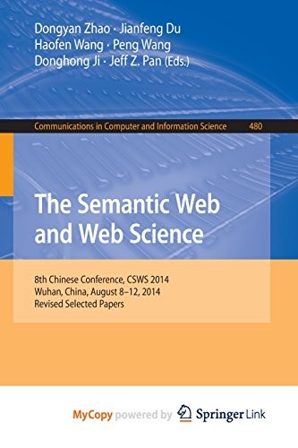 The Semantic Web and Web Science by Dongyan Zhao, Jianfeng Du, Haofen Wang cover