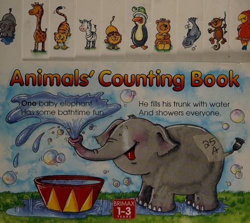 Animals' counting book by Lorna Read cover