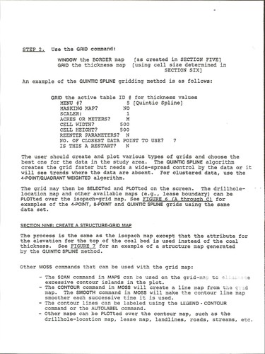 GIS applications for solid minerals