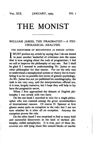 The Monist