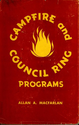 Camp fire & council ring programs by Allan MacFarlan cover