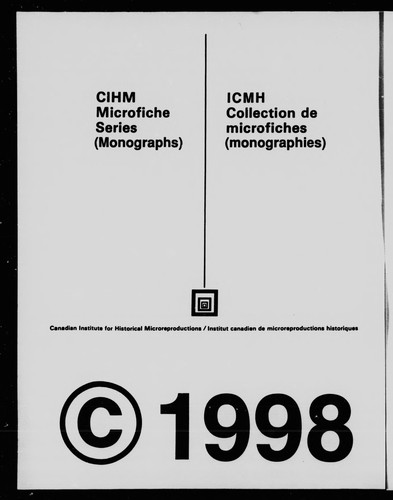 Chronologie de l'histoire du Canada by  cover