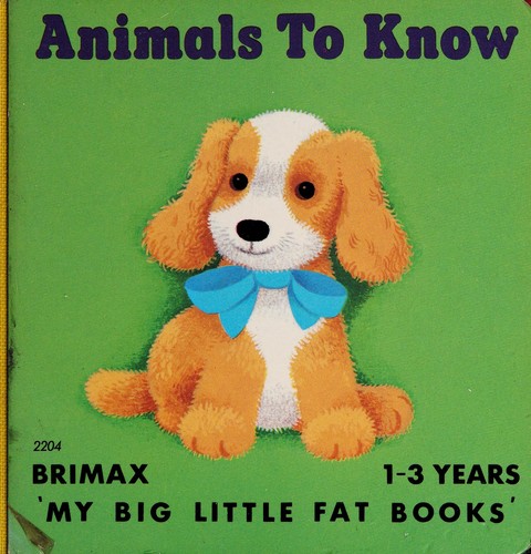 Animals to know by M. Rogers cover
