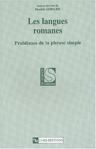 Les langues romanes by Danièle Godard, Anne Abeillé cover