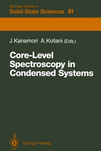 Core-Level Spectroscopy in Condensed Systems