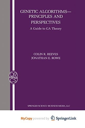 Genetic Algorithms : Principles and Perspectives
