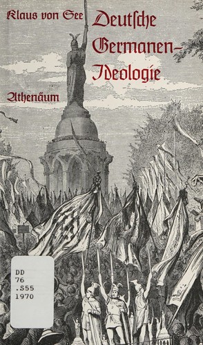 Deutsche Germanen-Ideologie by Klaus von See cover