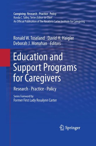 Education and support programs for caregivers