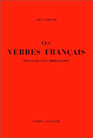 Les verbes français by Ami Simond cover