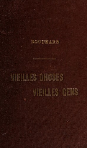 Vieilles choses, vieilles gens