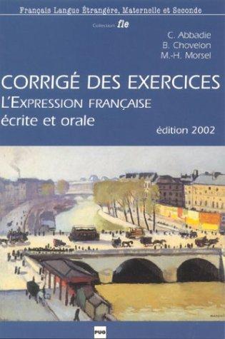 L Expression Francais-Key by Abbadie cover