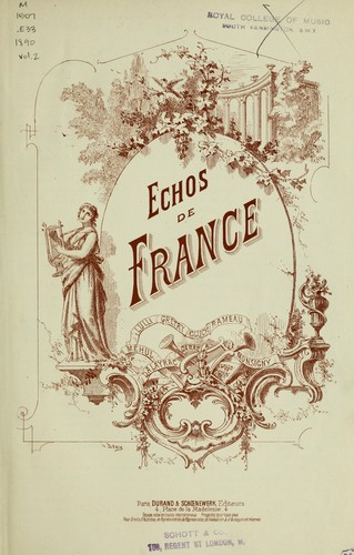 Echos de France by  cover