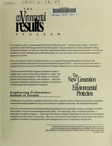 The environmental results program