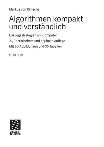 Algorithmen kompakt und versta ndlich