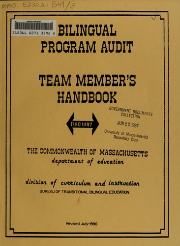Bilingual program audit