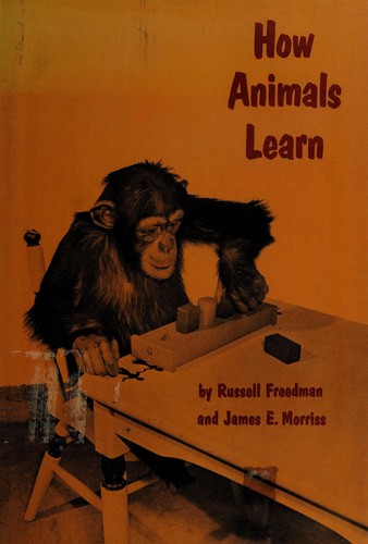 How animals learn by Russell Freedman cover
