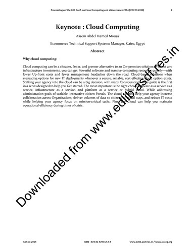 An Efficient Load Balancing Algorithm for virtualized Cloud Data Centers